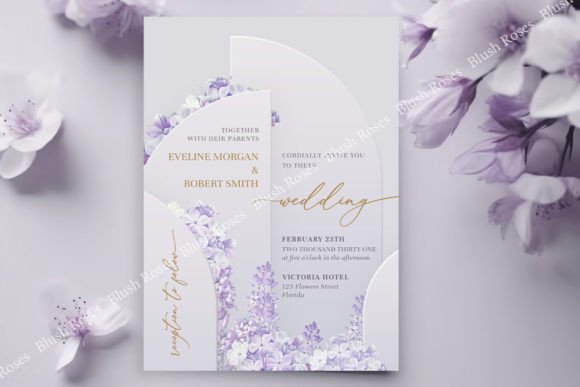 Arches Purple Lilac Spring Flowers Invit: A Designer's Guide