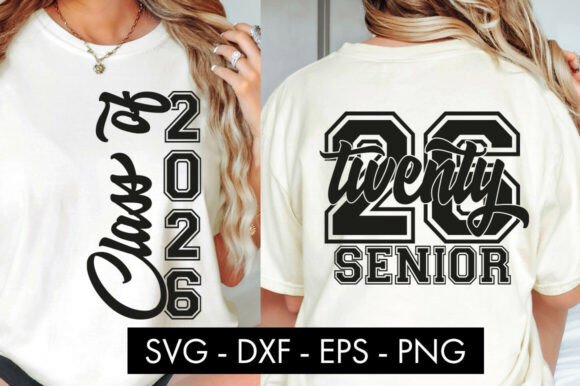 Celebrate the Class of 2026 with a Stylish Two-Part SVG Set