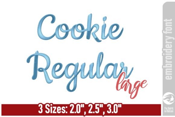 Elevate Your Brand with the Cookie Regular Embroidery Font