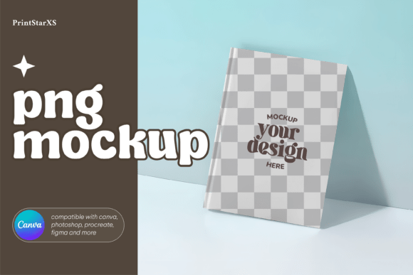 Elevate Your Designs with a Versatile Notebook Hardcover Journal Mockup PNG