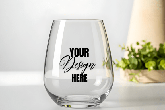 Wine Glass Mockup: Elevate Your Brand Presentations